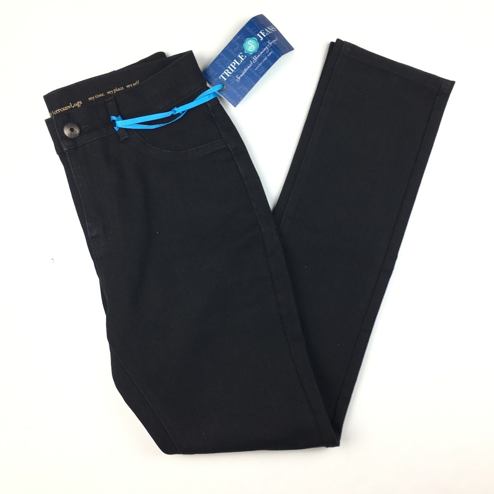 Soft Surroundings Classic Slim Hi Rise Jeans NEW